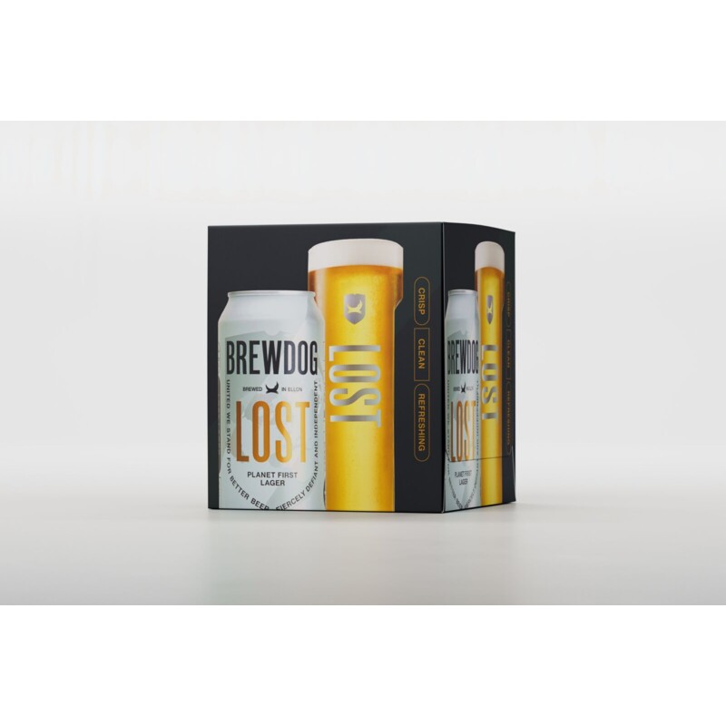 Een afbeelding van BrewDog Lost lager 4-pack