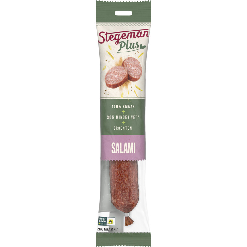 Een afbeelding van Stegeman Plus salami