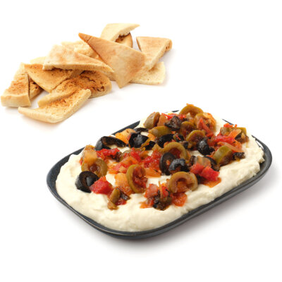 pdp-image-AH Topped dip roomkaas feta olijf & tomaat