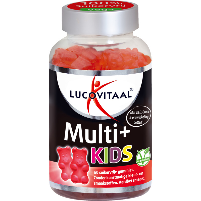 Lucovitaal Multi+ kids gummies