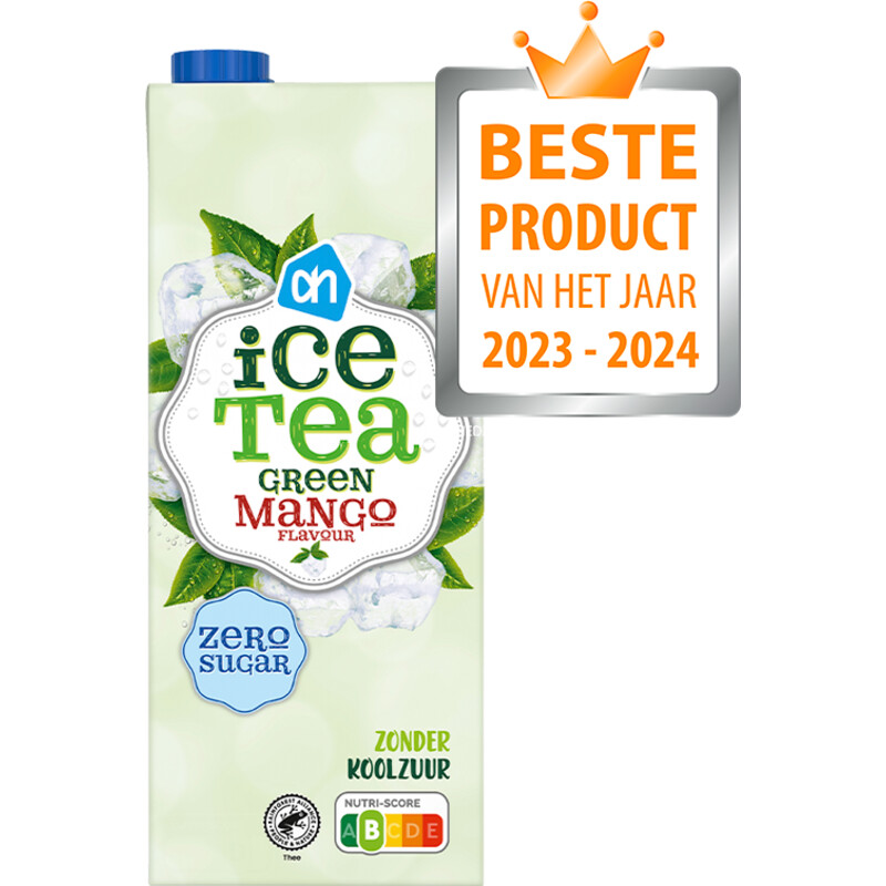 AH Ice tea green mango zero zonder koolzuur bestellen Albert Heijn