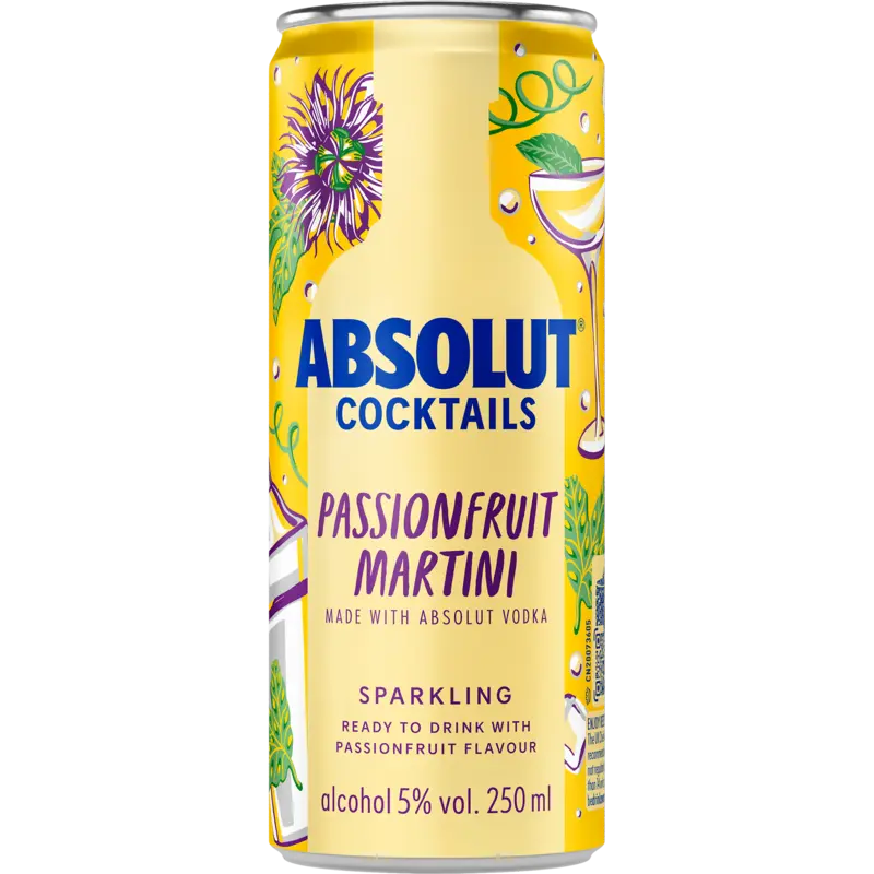 Cocktails - Passionfruit Martini - 250ML