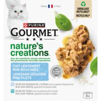 Een afbeelding van Gourmet Nature's creations met zeevis & tonijn