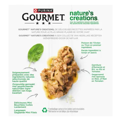 pdp-image-Gourmet Nature's creations met zeevis & tonijn