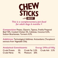 Een afbeelding van Lily's Kitchen Chew sticks with beef and potato co