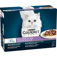 Een afbeelding van Gourmet Perle land en zee duo minifilets in saus