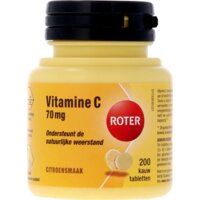 Afbeelding van Roter Vitamine C 70mg kauwtabletten citroen