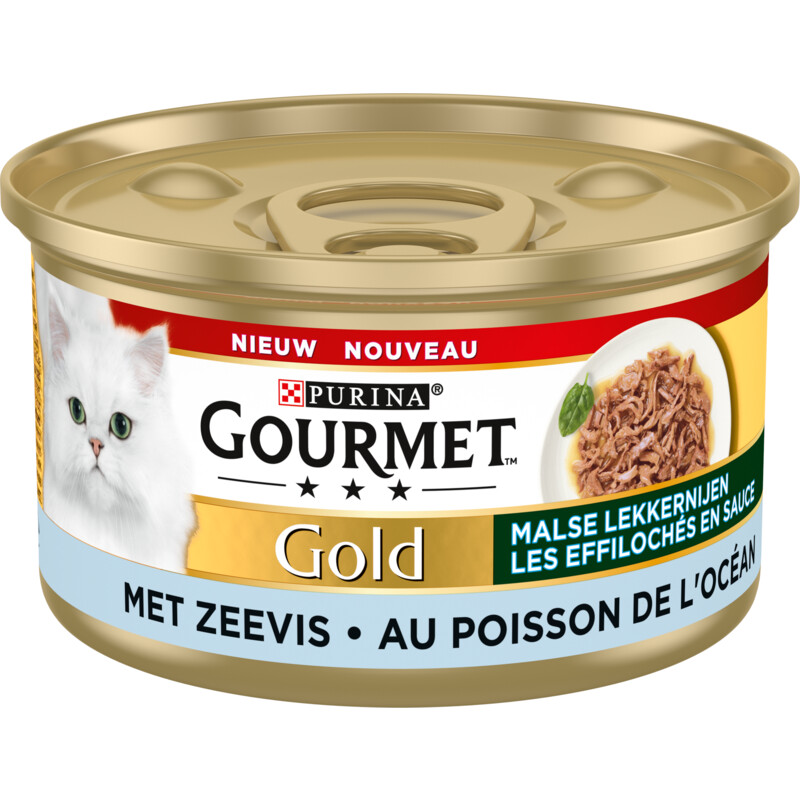 Een afbeelding van Gourmet Gold malse lekkernijen met zeevis