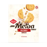 Van der Meulen Melbatoast naturel rondjes