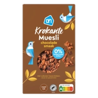 AH Krokante muesli chocolade 0% suiker