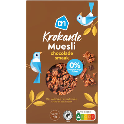 pdp-image-AH Krokante muesli chocolade 0% suiker