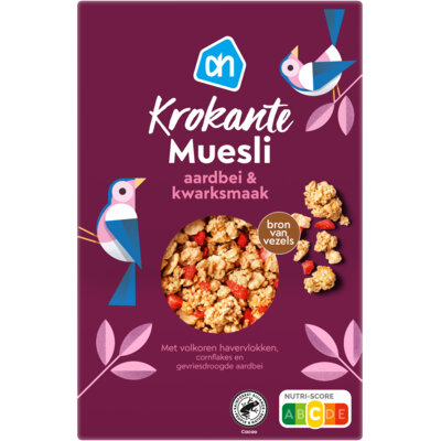 pdp-image-AH Krokante muesli aardbei & kwarksmaak