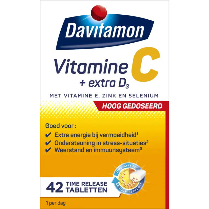 Davitamon Vitamine C forte + vitamine D3