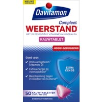 Een afbeelding van Davitamon Compleet weerstand forte kauwvitamines