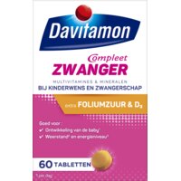 Een afbeelding van Davitamon Compleet zwanger multivitamine tabletten