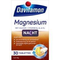 Een afbeelding van Davitamon Magnesium tabletten voor de nacht