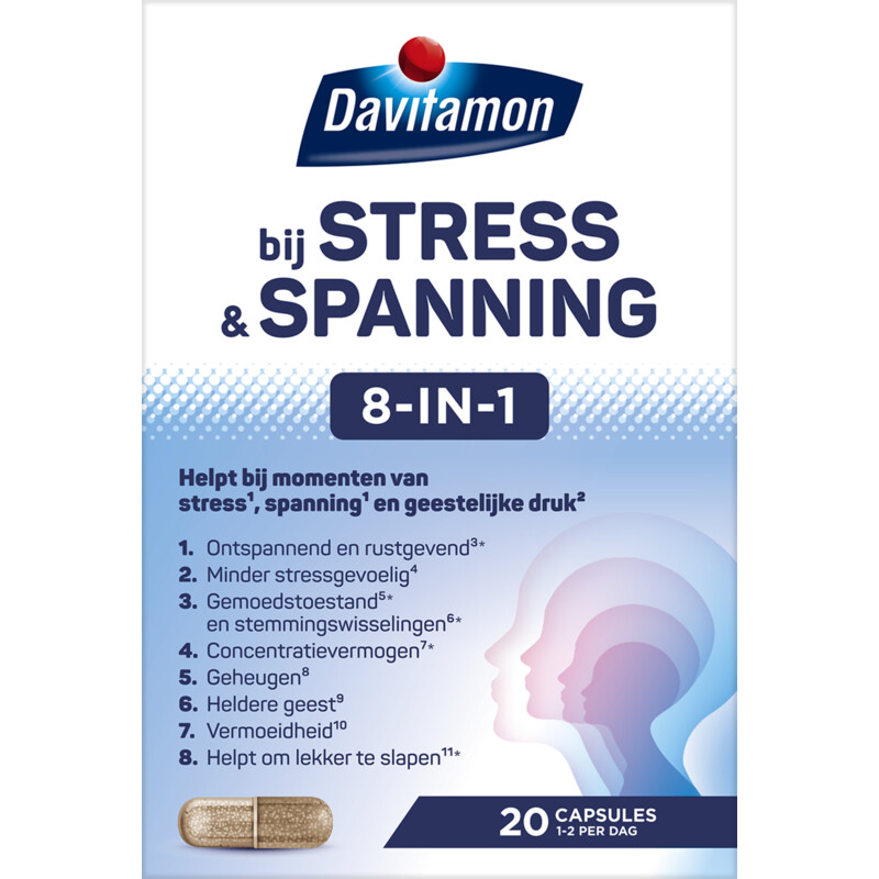 Een afbeelding van Davitamon Stress en spanning
