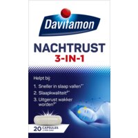 Een afbeelding van Davitamon Nachtrust 3-in-1 capsules