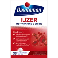 Davitamon IJzer met vitamine C en B12