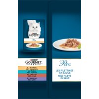 Een afbeelding van Gourmet Perle minifilets in saus eend tonijn lam