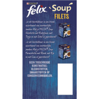 Een afbeelding van Felix Soup tender strips rund kip lam