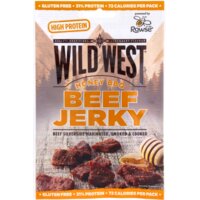 Een afbeelding van Wild West Beef jerky honey BBQ