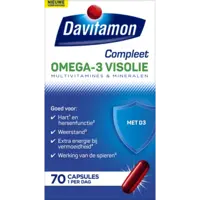 Davitamon Compleet omega-3 visolie capsules