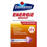 Een afbeelding van Davitamon Energie boost forte kauwvitamines