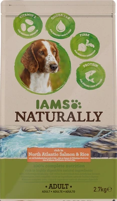 pdp-image-IAMS Naturally dog adult zalm & rijst