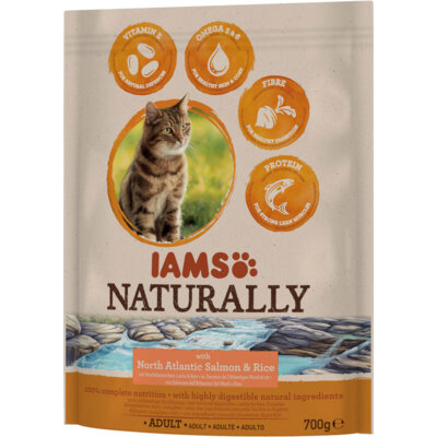 pdp-image-IAMS Naturally cat adult zalm & rijst