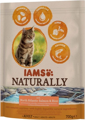 pdp-image-IAMS Naturally cat adult zalm & rijst