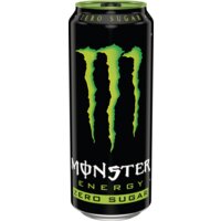 Een afbeelding van Monster Energy zero sugar bel