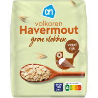 Een afbeelding van AH Volkoren havermout grove vlokken