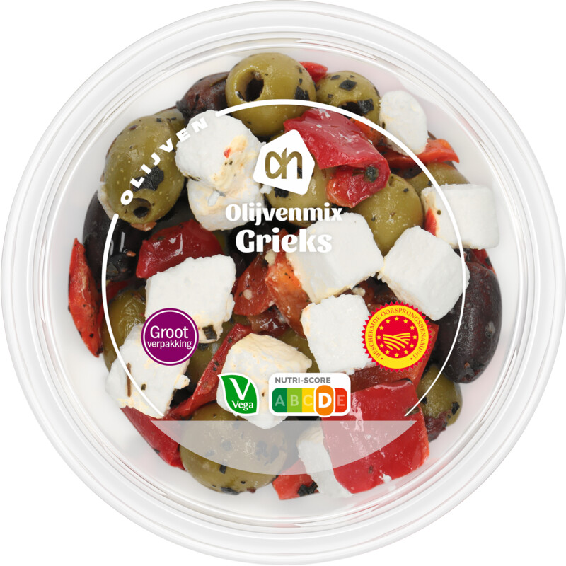Een afbeelding van AH Olijvenmix Grieks