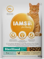 IAMS For vitality 1+ sterilised fresh chicken