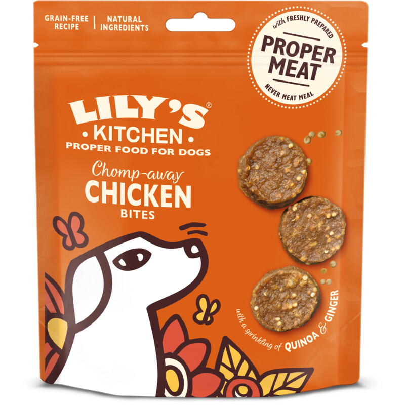 Een afbeelding van Lily's Kitchen Bites met kip