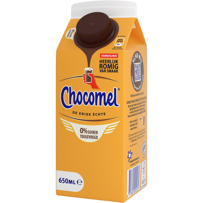 Een afbeelding van Chocomel 0% suiker toegevoegd