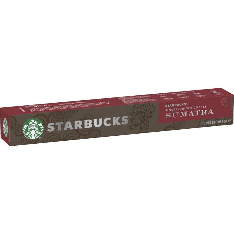 Een afbeelding van Starbucks Nespresso Sumatra capsules