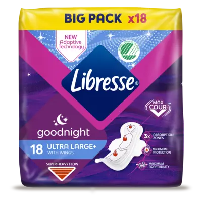 pdp-image-Libresse Goodnight ultra large+ wings bigpack