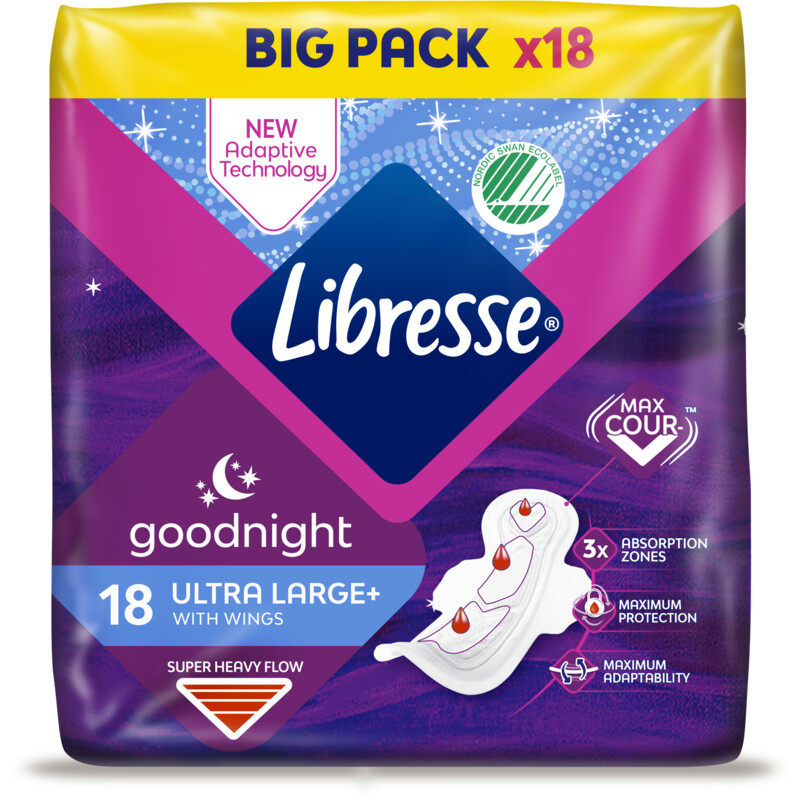Een afbeelding van Libresse Ultra goodnight wing bigpack