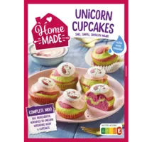 Homemade Mix voor unicorn cupcakes