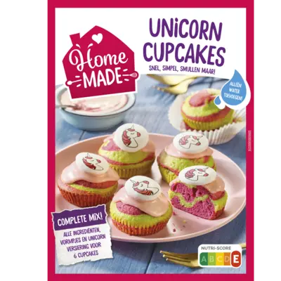 pdp-image-Homemade Mix voor unicorn cupcakes