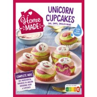 Een afbeelding van Homemade Mix voor unicorn cupcakes