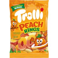 Een afbeelding van Trolli Peach rings
