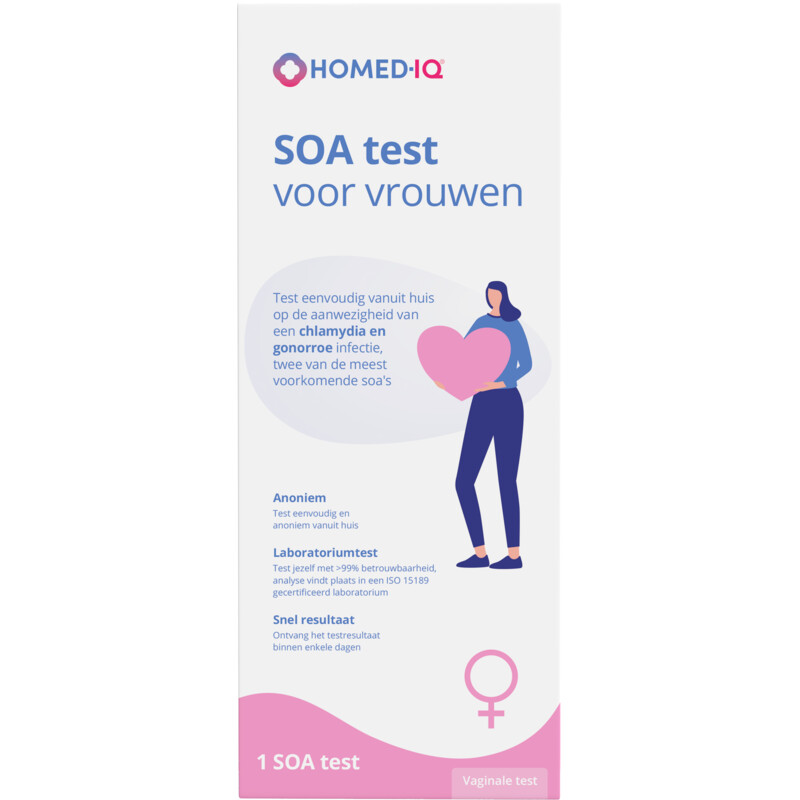 Een afbeelding van Homed-IQ SOA test voor vrouwen