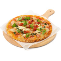Een afbeelding van AH Pizza mozzarella pesto