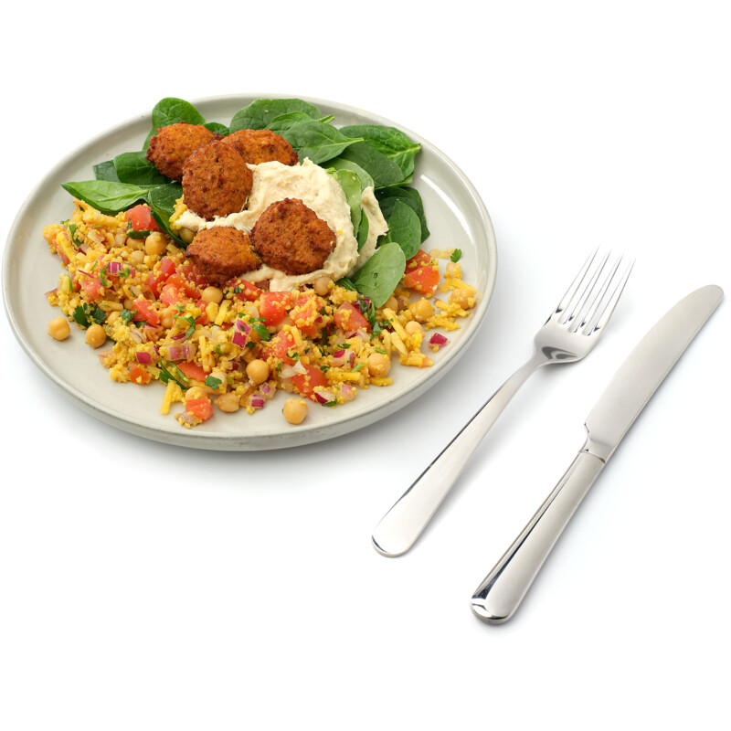 Een afbeelding van AH Terra Lunchsalade couscous falafel