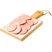 Een afbeelding van AH Slagers gekookte worst