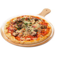 Een afbeelding van AH Verse pizza funghi