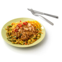 Een afbeelding van AH Verse nasi kipsaté